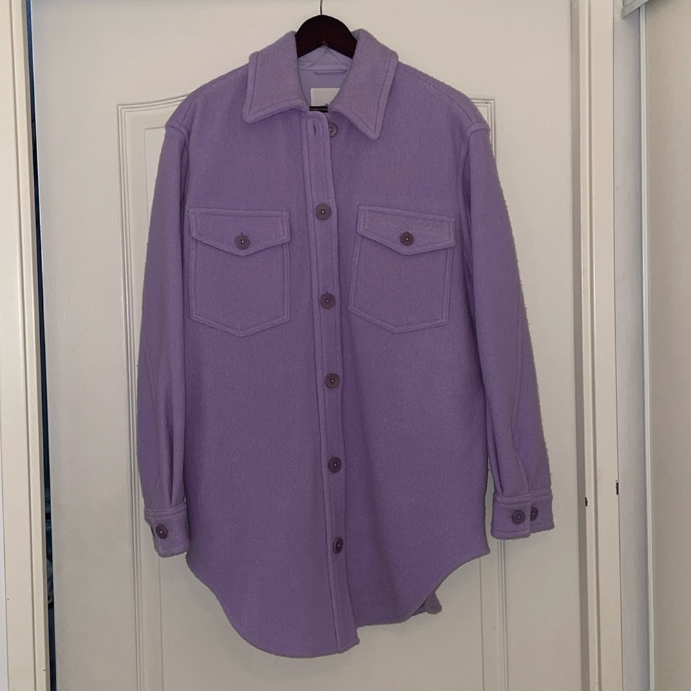 Wilfred free Merino Wool LumberJacket